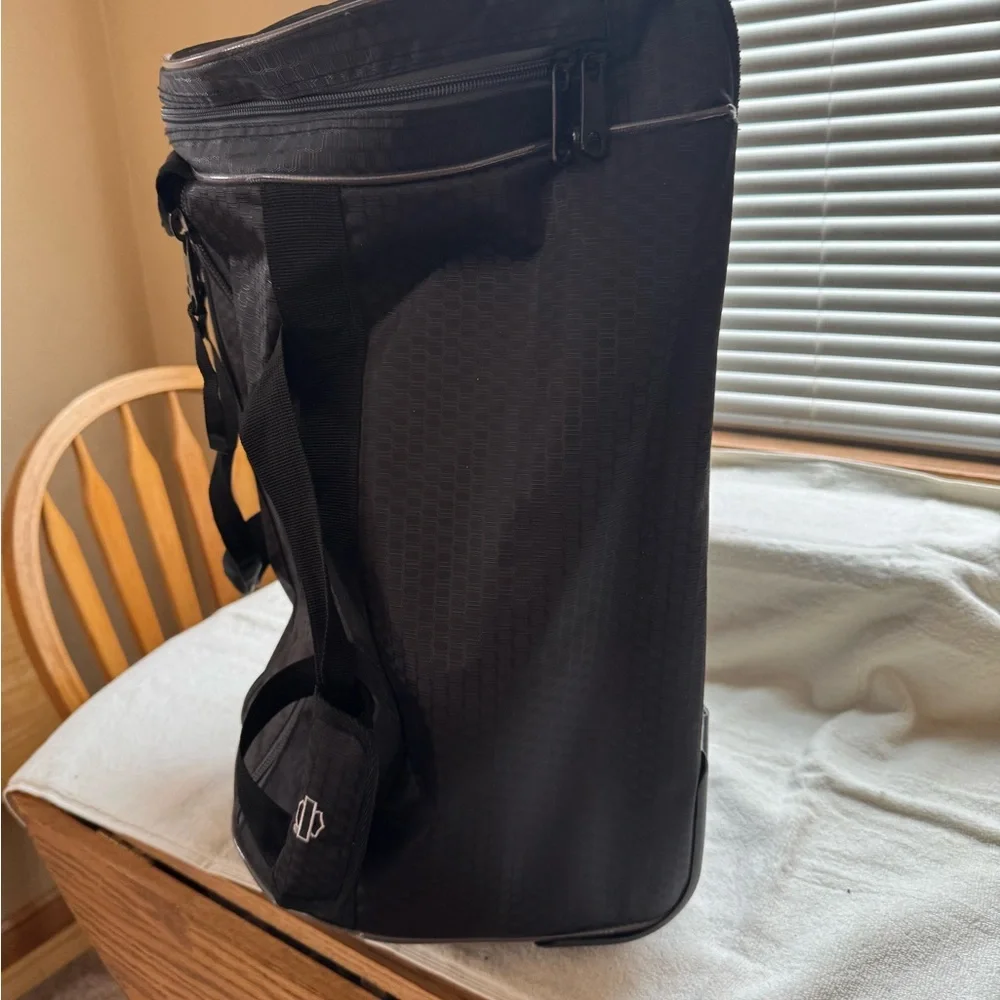 Harley Davidson Emblem Rolling/Carry On Duffle Luggage